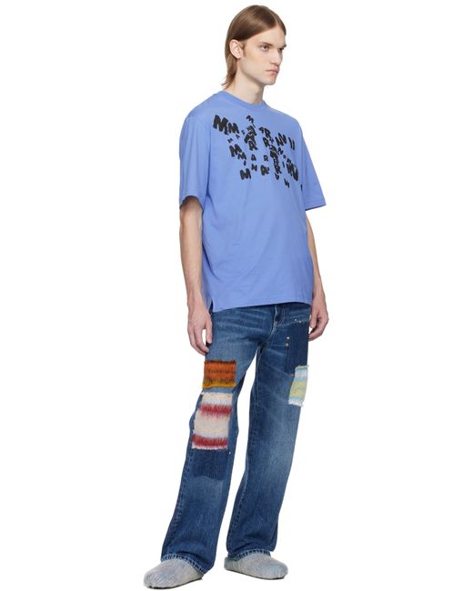 Marni Blue T-Shirt for men