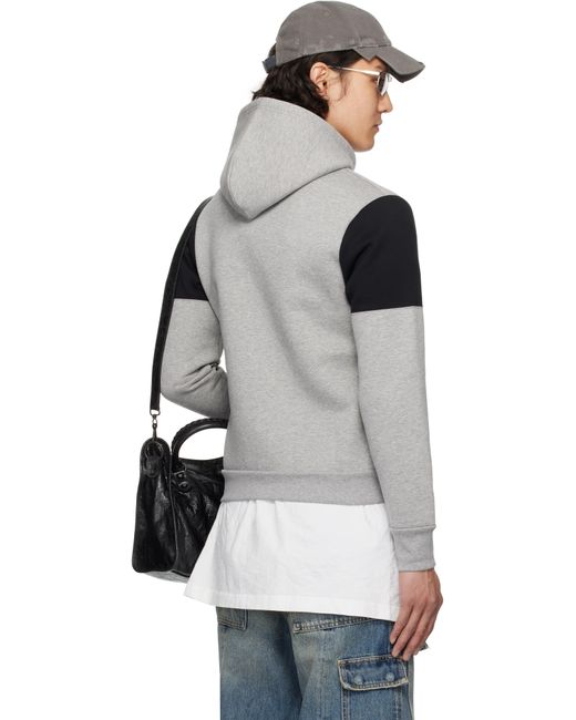 Balenciaga Black Technical Jersey Hoodie for men