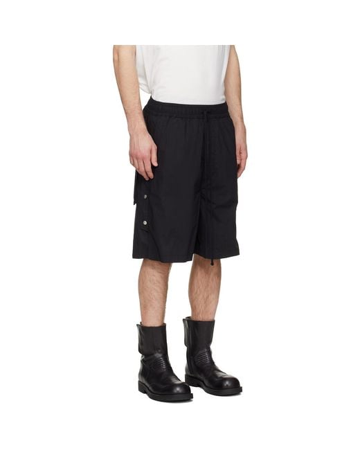 Thom Krom Black M P 33 Shorts for men