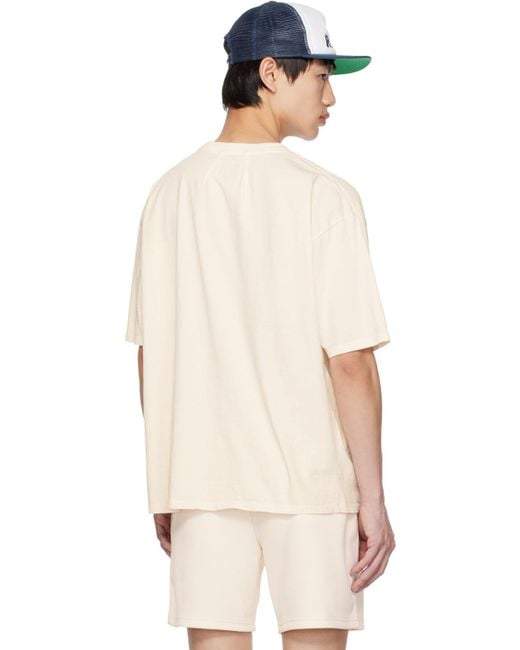 Rhude Multicolor Ssense Exclusive Off-white Raceway Tee T-shirt for men