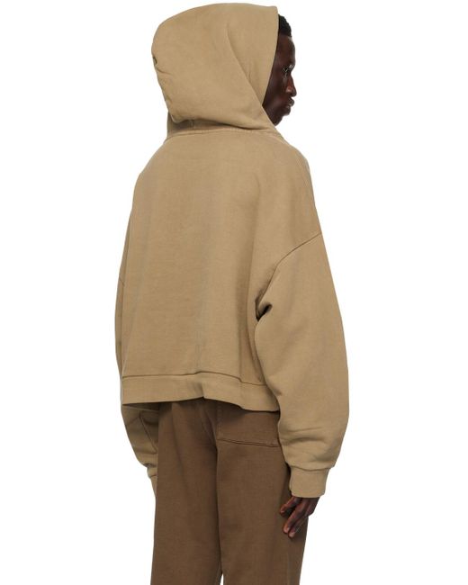 Entire studios Natural Taupe Heavy Hoodie for men