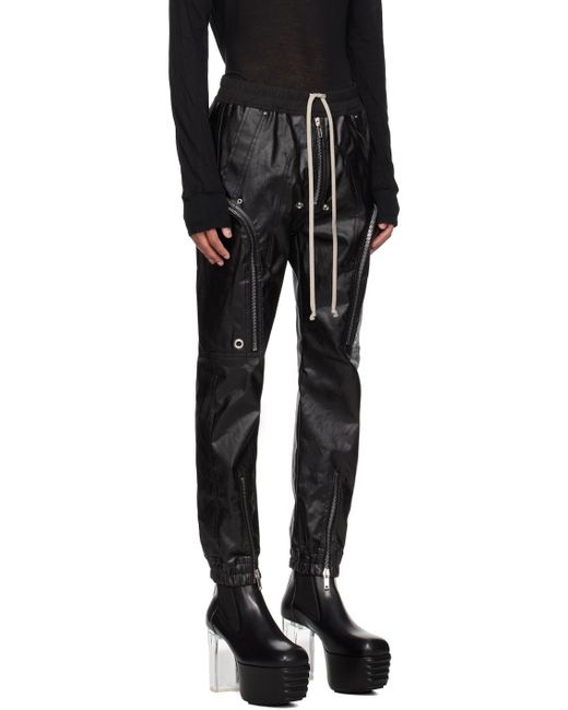 Pantalon cargo noir en denim à poches bauhaus Rick Owens pour homme en coloris Black