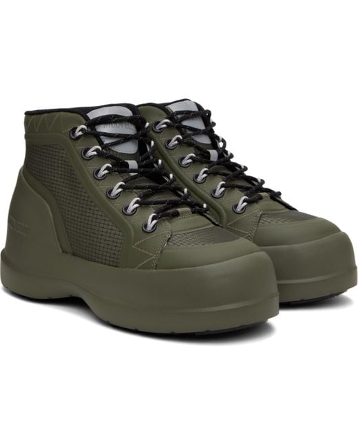 Moon Boot Khaki Luna Trek Mid Nylon Boots in Green for Men | Lyst Moon Boot Khaki Luna Trek Mid Nylon Boots in Green for Men | Lyst