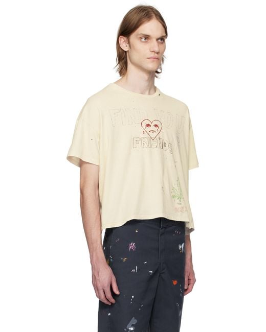 メンズ PALY オフホワイト Fyf Tシャツ Blue
