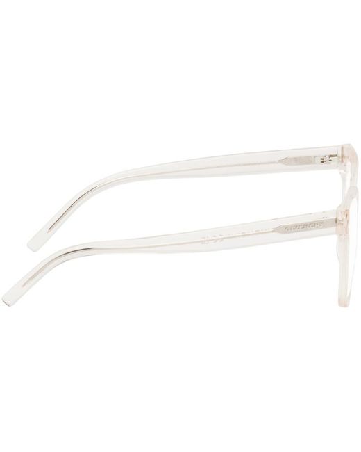 Givenchy Black Pink Square Glasses