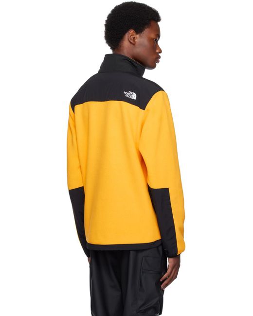 The North Face Orange Yellow Denali Jacket for men