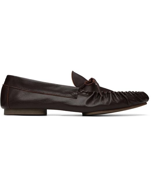 A.P.C. Black 'Les Mocassins Souples' Loafers for men