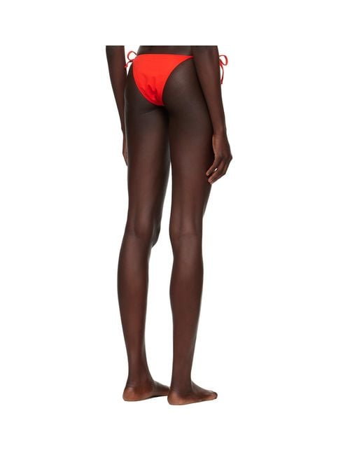 ÉTERNE Red Isla Bikini Bottom