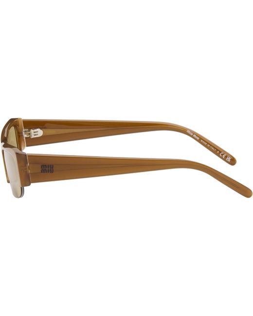 Miu Miu Natural Vedette Sunglasses