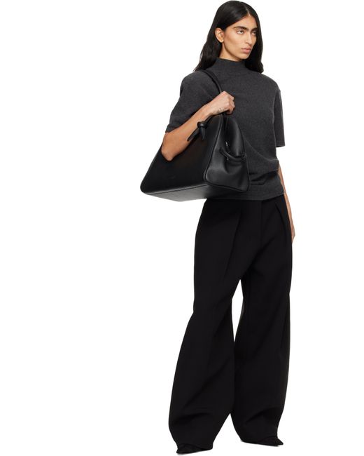 Jacquemus Black La Croisière 'The Large Turismo' Carryall Tote