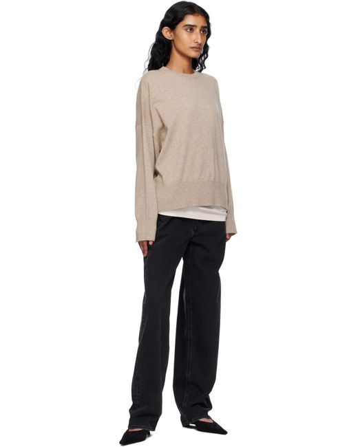 Loulou de Saison Black Anaa Lds Cashmere Sweater