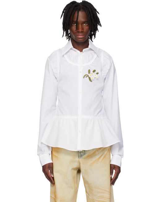 新品 EGON LAB エゴンラボ シャツ Tシャツ レイヤード 長袖 M 2025AW