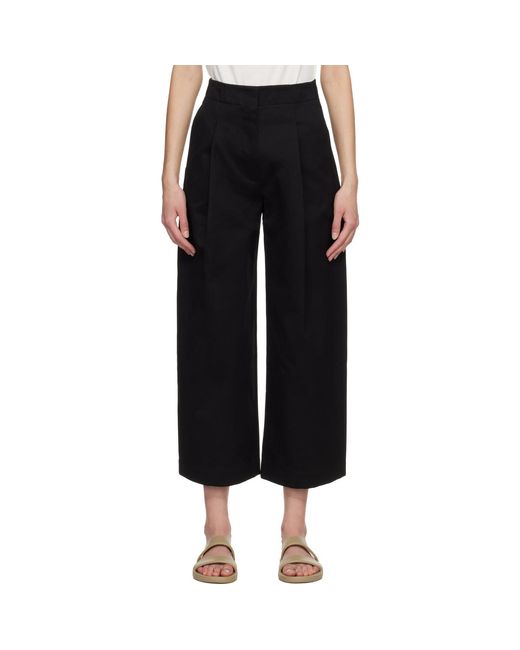 Studio Nicholson Black Dordoni Volume Trousers