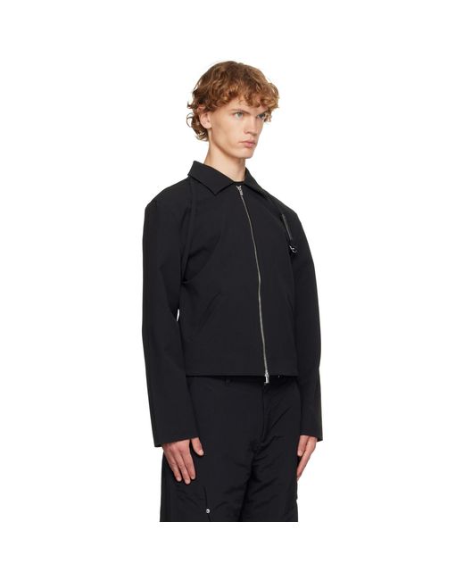 HELIOT EMIL Black Adsum Jacket for men