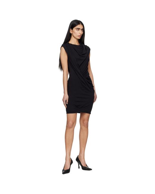 Entire studios Black Twist Minidress