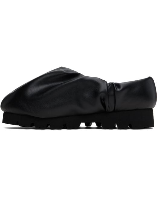 Yume Yume Black Camp Low Loafers for men