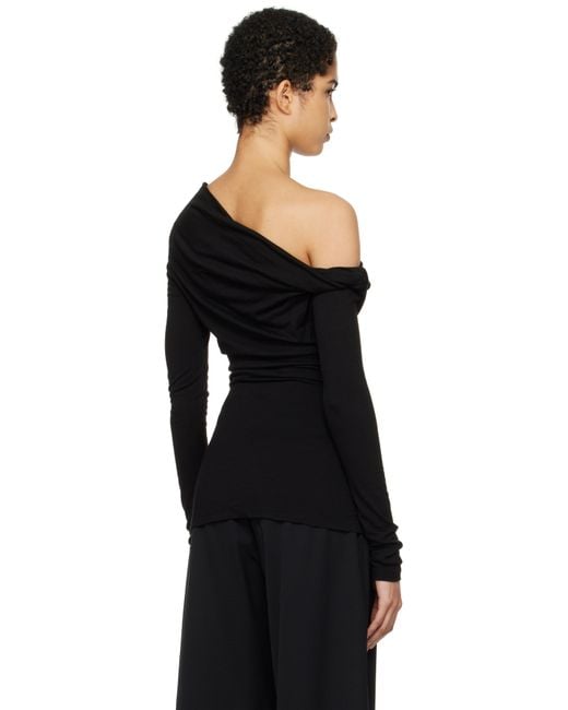 Paris Georgia Ssense限定 Elementalコレクション ブラック Manahou トップス Black