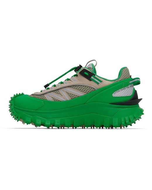Moncler Green 1952 Trailgrip Sneakers for men