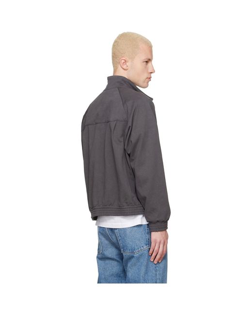Lady White Co. Black Toolen Jacket for men