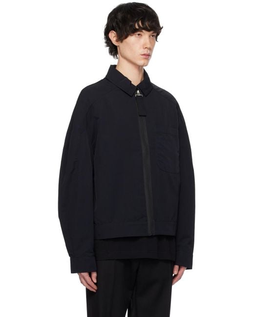 メンズ Jacquemus Les Classiquesコレクション Le Blouson Linu ジャケット Blue