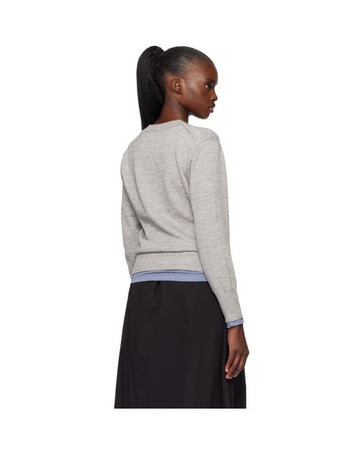 NOTHING WRITTEN Black Marine V-Neck Pullover Sweater