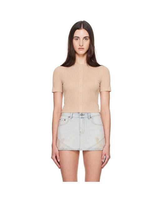 Maison Margiela Multicolor Tan Fusion T-Shirt