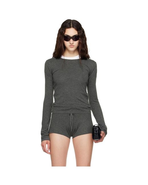 Fear Of God Black Slim Longsleeve T-Shirt
