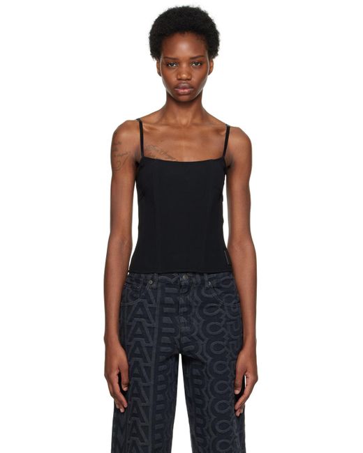 Marc Jacobs Black 'the Structured' Camisole