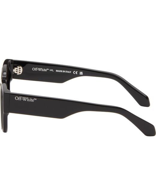 Off-White c/o Virgil Abloh Black Akron Sunglasses for men