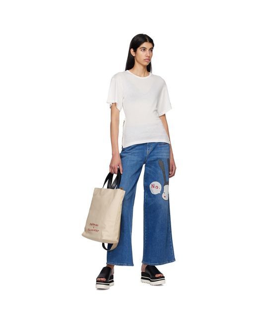 Stella McCartney White Chain T-shirt