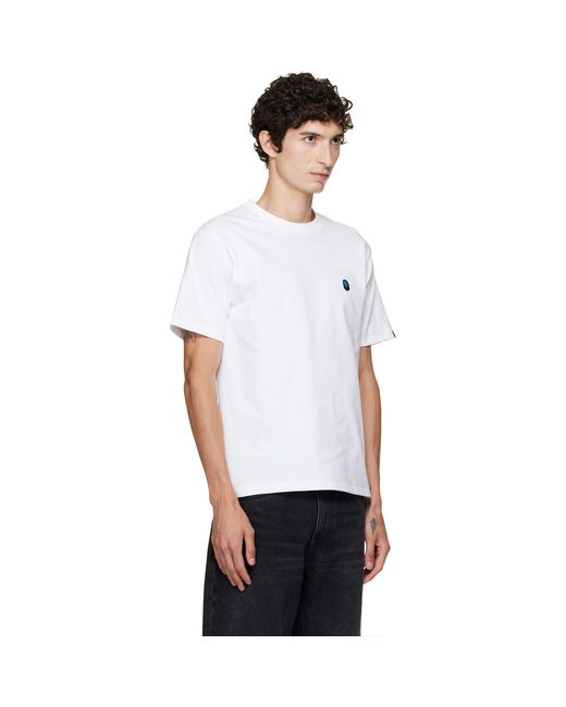 A Bathing Ape White Ape Ghost One Point T-Shirt for men
