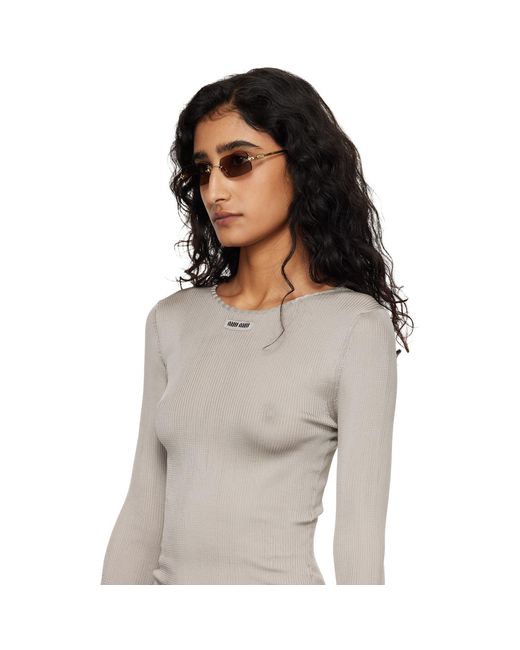 Miu Miu Black Collection' Sunglasses