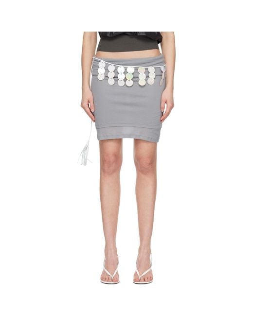 GIMAGUAS Black Gemma Midi Skirt