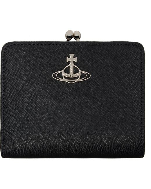 Vivienne Westwood Black Frame Wallet for men