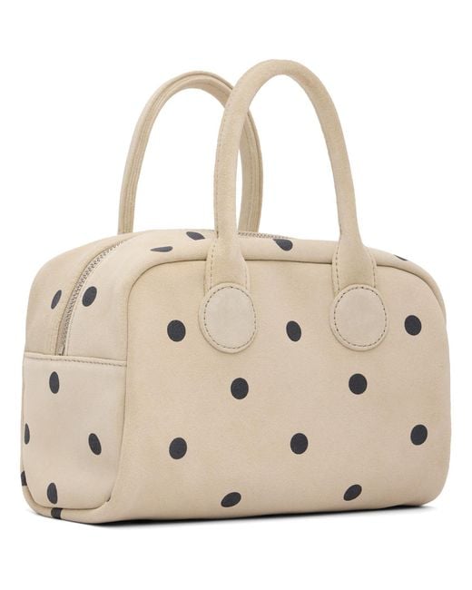 MARGE SHERWOOD Natural Soft Bowling Bag