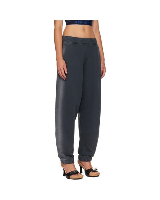 Off-White c/o Virgil Abloh Black 'Off' Laundry Balloon Sweatpants