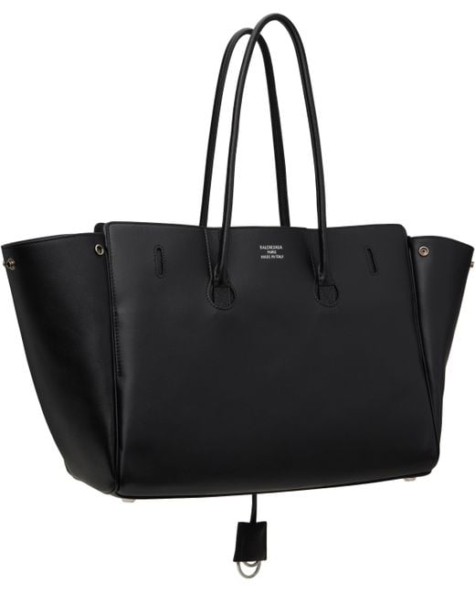 Balenciaga Black Bel Air Medium Carry All Bag