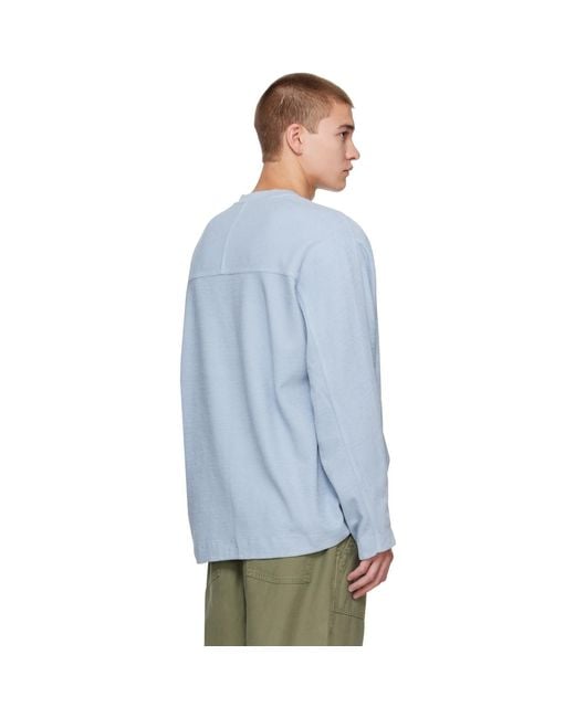 Pull Molletonné De Travail Bleu Casey Casey pour homme en coloris Blue