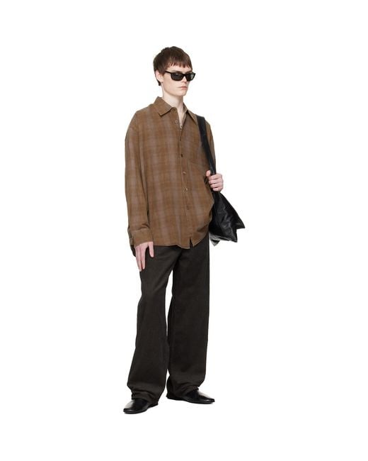 Our Legacy Multicolor Borrowed Shirt for men