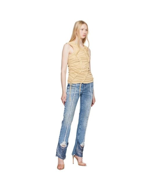 DIESEL Blue D-Ginna-Fsg Jeans