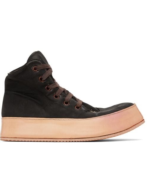 A Diciannoveventitre Black Ssense Exclusive Canua Mid Sneakers for men