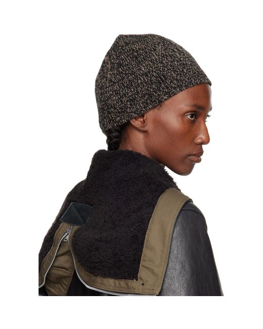 Our Legacy Black Classic Beanie
