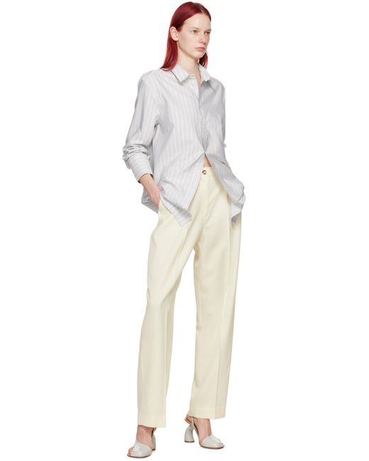 La Collection Natural Off- Constance Trousers