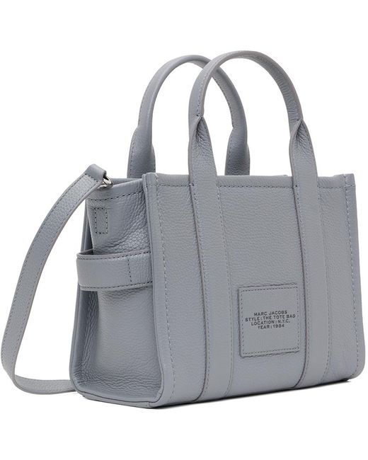 Marc Jacobs Gray The Leather Small Tote Bag