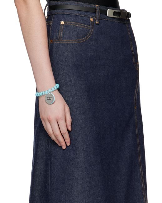 Tory Burch ブルー Locker Room ブレスレット Blue
