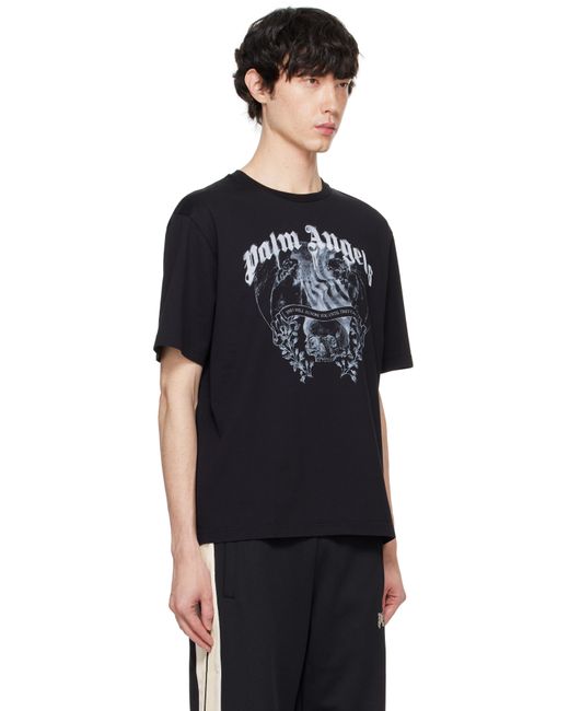在庫わずか！【Palm Angels】STATEMENT PENCIL Tシャツ Black Palm Angels Statement Pencil T-Shirt - Get The Label
