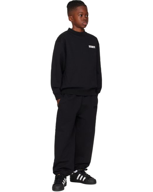 Vetements キッズ｜ブラック Securite スウェットシャツ Black