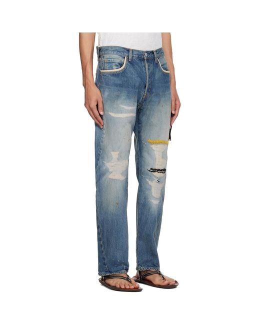 Undercover Blue Uc1F4503-1 Jeans for men