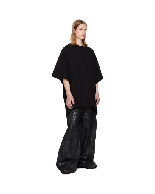 Julius Black Coated Dk Jeans for men