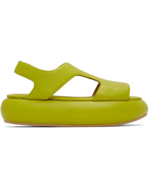 Marsèll Yellow Ssense Exclusive Ciambellona Sandals